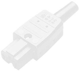 Złącze męskie do nagrzewających się urządzeń Martin Kaiser C15A złącze żeńskie proste Łączna ilość styków: 2 + PE 10 A b