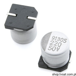 SC1H227M10010V 220uF 50V Elcos 10x10mm SMD SAMWHA