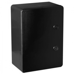 Obudowa plastikowa skrzynka hermetyczna natynkowa ABS 300x400x170mm IP65 czarna NEKU