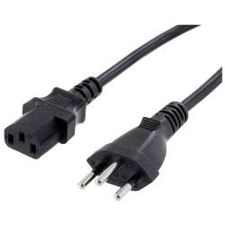 econ connect NKVK2WS Cable 2m C13/C14 for appliances 1pc