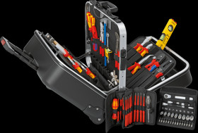 00 21 41 Tool set, tool box, electric, 63 pieces