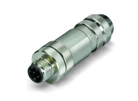 Wtyczka M12 kodowanie D układ prosty 756-9501/060-000 /10szt./