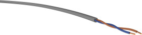Przewód zasilania VER YSLY-OB 2x 1 Tr.500, YSLY-OB, 2 x 1 mm², szary, 1 m