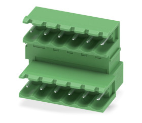 Wtyk PCB 6-pinowe raster: 5.0mm Phoenix Contact 10.0A 400.0 V.