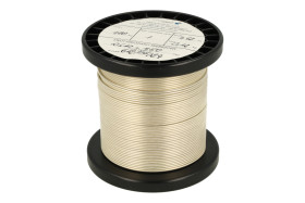 Srebrzanka; DSM15; drut; Cu; srebrzony; 1,5mm; -200...+800°C; szpula ok 1kg lub ok 4kg; Innovator; RoHS