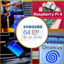 Raspberry PI4 64GB Plug and Play SD Card