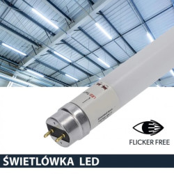 Świetlówka led T8 G13 90cm 15W 6500K 1500lm PC Prescot Flicker free