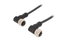 M12a08fr12afrsb001 Kabel Do Czujników/Automatyki 8Pin M12-M12 1M Wtyk Wtyk