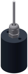 REED Electronics RCS-Ø40/61-R1/8"-PO/S-L44-P25-3mPVC Wyłącznik pływakowy 25 V/AC, 50 V/DC 1 NO, 1 NC IP68 1 szt.