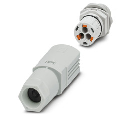 Złącze wielostykowe przemysłowe 3-pinowe M20, panelowe Wtyczka Phoenix Contact