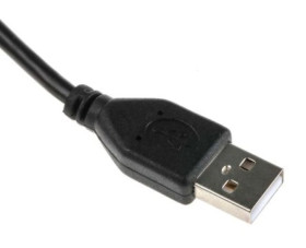 Kabel USB, dł. 5m, kolor: Czarny
