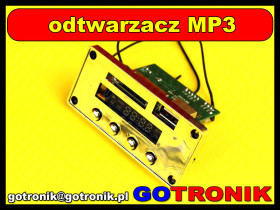 Moduł odtwarzacza plików MP3 audio na panel