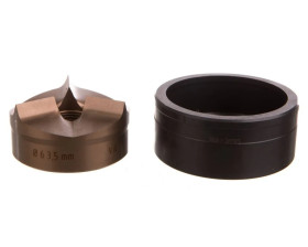 Wykrojnik do blachy stalowej nierdzewnej okrągły fi dziurkownika 63,5mm M63 4055.163
