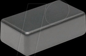 1551FBK shell case, series 1551, 35 x 50 x 15 mm, black