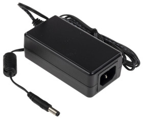 Adapter AC/DC Uwy 15V dc Iwy 2A Złącze 2,1 x 5,5 mm 30W, typ wtyczki: Złącze 3-stykowe IEC