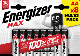 E301531300 Energizer, alkaline-battery, AA (Mignon), pack of 8