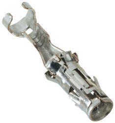 Końcówka pinowa Żeński Połączenie zagniatane 21.2mm Montaż na kablu 13 AWG