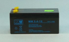 12V/3,4Ah 134x67x60 F1 MW AKUMU.AGM