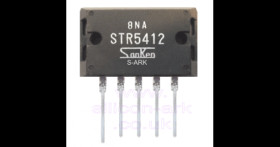 STR5412 voltage regulator - Sanken