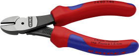 Knipex Knipex-Werk 74 02 140 do warsztatu Szczypce boczne wzmocnione z fasetą 140 mm