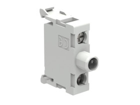 Lampka modułowa 1-fazowa niebieska LED 187-265VAC LPXLPBM6