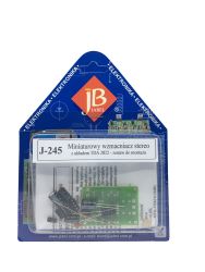 J-245 Miniaturowy wzmacniacz stereo z układem TDA2822 - zestaw do montażu