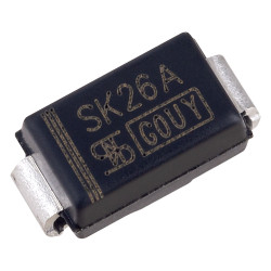 Taiwan Semiconductor SK26A R3G Schottky Diode Rectifier 2A 60V
