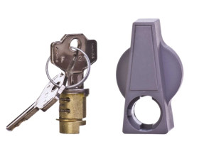 Zamek z kluczem nr.427 RAL7046 FL96Z
