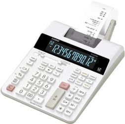 Casio FR 2650 RC Kalkulator stacjonarny drukujący biały Wyświetlacz: 12 z sieci elektrycznej (S x W x G) 195 x 65 x 313