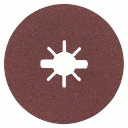 Bosch 2608619176 R444 Fibre Disc X-LOCK 125mm Diameter 22.23mm Bore 120 Grit