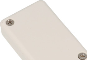 ABS miniature enclosure, (L x W x H) 60 x 35 x 15 mm, light gray (RAL 7035), IP54, 1551JGY