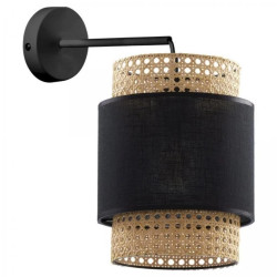 Kinkiet BOHO NEW 1 – punktowy Czarny / słomkowy 5651 TK Lighting