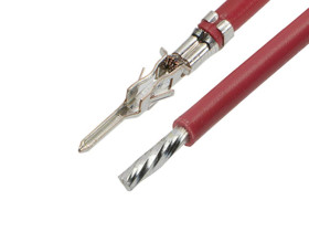 Molex 2147632122 Styk zaciskany z przewodem linkowym, 1 szt.