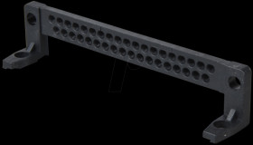 D-SUB mounting, 37-pole, angle with centring.