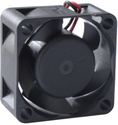 DC axial fan, 24 V, 40 x 40 x 20 mm, 8.4 m³/h, 22.8 dB, slide bearing, TRACO POWER D04 T24 MWS