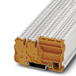 Część do listwy zaciskowej Phoenix Contact poziomy: PotrójnyZacisk sprężynowy STIO-IN 2.5/3 OG 18A 250 V