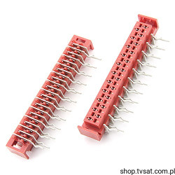 TMM-5-L-22-1 Socket DIP R/a Lock 1.27mm 22Way THT AMPHENOL