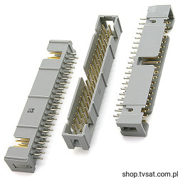 2540-6002 2540-6002UB Connector 2x20Pins Ver DIN THT 3M