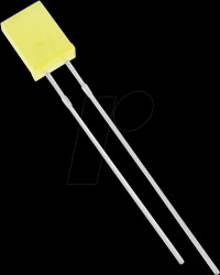 2504Y1D-KHA-B 2x5mm LED rectangular, yellow, 200 mcd, 120°