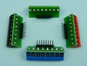 AK-8 RED ZŁĄCZE DO PŁYTKI PROTOTYP.