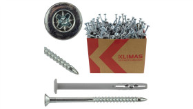 Kołek Rozporowy Wbijany Do Szybkiego Montażu Kołnierzowy Smk 6X80 /100Szt./