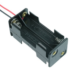 AAA x 4 Battery Holders 2+2 150mm Leads