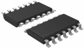 Quad general-purpose operational amplifier, SOIC-14, LM324D