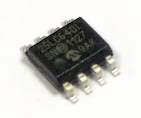 Pamięć szeregowa EEPROM SPI 64k 25LC640 SO8 (SMD) Microchip (zam.95640/25C640)