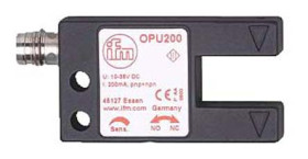 Czujniki fotoelektryczne widełkowy ifm electronic NPN/PNP zakres >0.3 mm LED