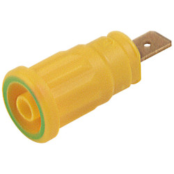 SKS Hirschmann 972 362-188 4mm SEP 2630 S1.9 Skt CAT 32A III Yellow-green