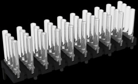 12.968.134 Light guide 3 x 4-way 30 mm, ø 2 mm, vertical