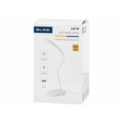 Lampka biurkowa LED LB-10 BLOW 3W, Barwa 5000K