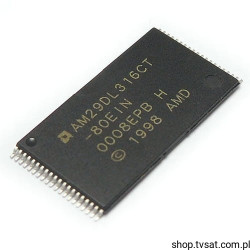 AM29DL316CT-80EIN FLASH 16M SMD-TSOP40 AMD