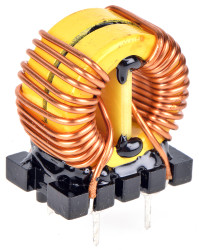 Dławik skompensowany 470 μH I maks. 9 A, THT